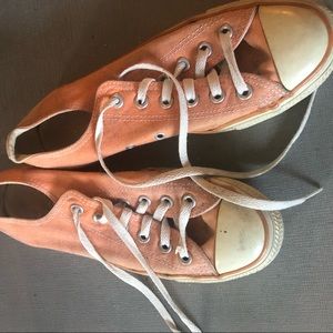 Orange Converse